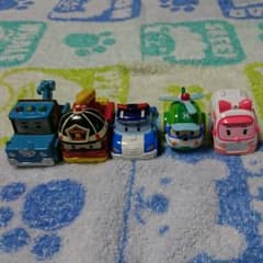 【ロボカーポリー】ダイキャスト5台セットのサムネイル
