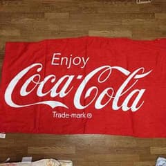 激アツ！！Coca Colaコカコーラロゴ ビッグバスタオルのサムネイル