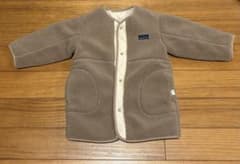 BEAMS mini / ボアキルト リバーシブル ノーカラーコートのサムネイル