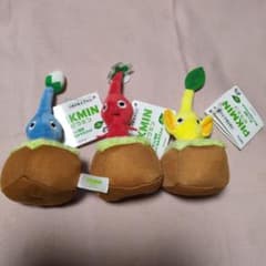ピクミン 引っこ抜き ぬいぐるみ マスコット3種類 5セット ピクミン引っこ抜きぬいぐるみマスコット3種 - メルカリ