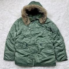極美品 アルファインダストリーズ タイプN3B オリーブグリーン 2WAY