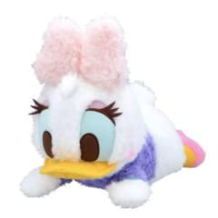 【新品未使用タグ付き】ディズニー 寝そべり 赤いほっぺ Ｌぬいぐるみ デイジー