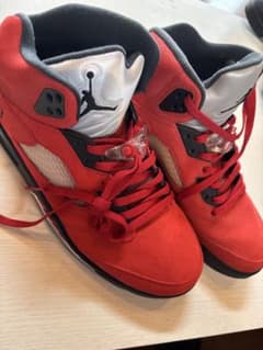 NIKE AIR JORDAN 5 RETRO スニーカー レッドのサムネイル
