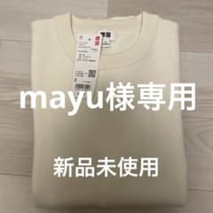 UNIQLO/ウォッシャブルミラノリブクルーネックセーター/オフホワイト/Sのサムネイル