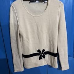 SONIA RYKIEL 長袖ニット ベージュ 42のサムネイル