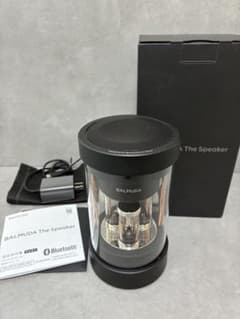 【美品・箱あり】BALMUDA The Speaker ブラック　M01A-BKのサムネイル