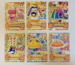 アイカツ カード 6枚セットのサムネイル