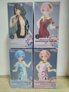 Re:ZERO GLITTER & GLAMOURS 4체 세트