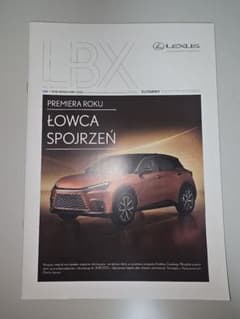 LEXUS LBX 2024年モデル カタログ ポーランドのサムネイル