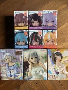 ホロライブ ひっかけフィギュア リラックスタイム フィギュア セット