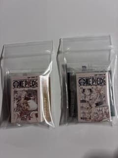 ONE PIECE 豆ガチャ本 2種セットのサムネイル