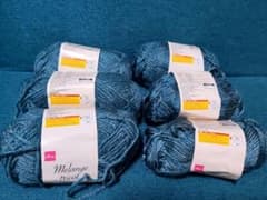 DAISO Melange tricot 6玉セット