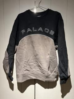 PALACE スウェット トレーナー 刺繍ロゴ バイカラー - メルカリ