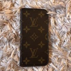 LOUIS VUITTON iPhonexケース　手帳型のサムネイル
