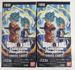 ドラゴンボールフュージョンワールド CROSS FORCE 2BOX テープ付きのサムネイル