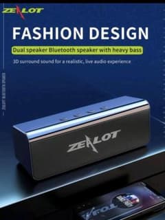 Y☆335 ZEALOT ポータブルワイヤレススピーカー 新品未開封品 新品未開封 ZEALOT ワイヤレススピーカー 本体 カラーブラック - メルカリ