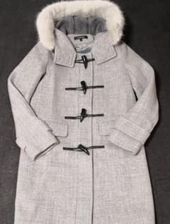 19日まで！rienda・Faux Fur wool ダッフルコートのサムネイル