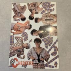チェッカーズ CHECKERS 藤井郁弥 藤井フミヤ 下敷き - メルカリ