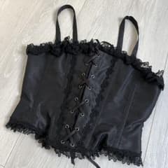 アリスアンドザパイレーツ　 ビスチェ ブラック コルセット ゴシック　ロリィタ アリスアンドザパイレーツ ビスチェ ブラック コルセット ゴシック