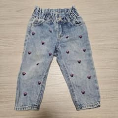 GAP デニムパンツ ミニー刺繍のサムネイル