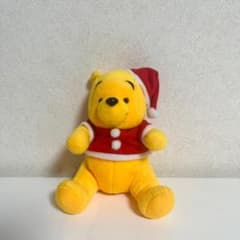 プーさん ぬいぐるみ クリスマスのサムネイル