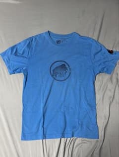 MAMMUT マムート Tシャツ ブルー マンモスロゴのサムネイル