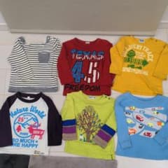 キッズ　男の子　80　ロンT　まとめ売りのサムネイル