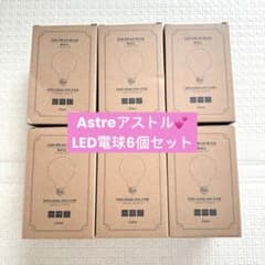 純正♡】Astreアストル LED電球SWAN BULB BALL 6個セット - メルカリ