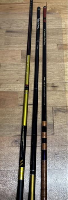 鮎竿3本セット がまかつ ダイワ シモツケ 友釣り m80977747577_1.jpg?1784347180