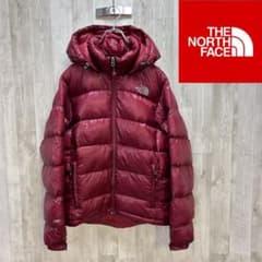 海外限定品❣️ノースフェイス ヌプシ ダウンジャケット バーガンディ 