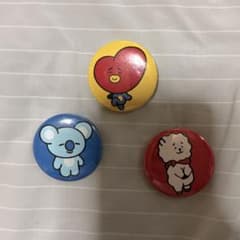 BTSxBT21 缶バッジ 3点セット TATA KOYA RJのサムネイル