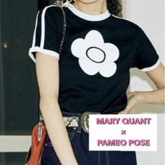 MARY QUANT × PAMEO POSE Tシャツ ブラックのサムネイル
