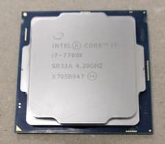 【動作不良品】インテルCore i7 7700K ジャンクのサムネイル