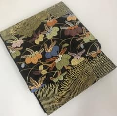 ◆おふく◆名古屋帯　千社札 ◇おふく◇名古屋帯 千社札