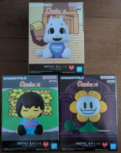 UNDERTALE あみこっと ニンゲン トリエル フラウィ 3種セット