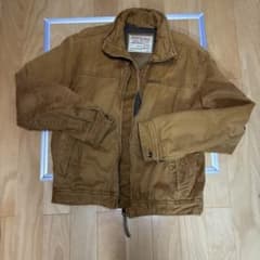 Abercrombie&Fitchブラウン ジャケット Lサイズ アバクロ - メルカリ