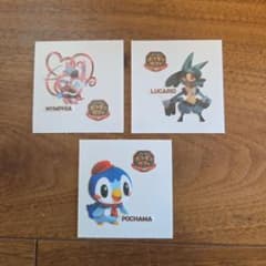 ポケモンカフェ ポケモンパンシール 3枚セットバラ売りok1つ700円のサムネイル