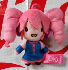 重音テト ふわぷち ぬいぐるみ マスコット 髪色ピンク - メルカリ