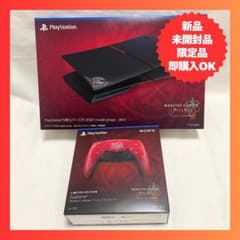 [순정품]PS5 몬스터 헌터 와일즈 본체 커버 & 컨트롤러 세트
