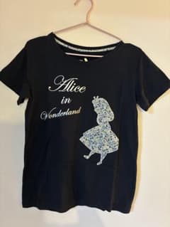 アフタヌーンティーリビング 不思議の国のアリス Tシャツ リバティ柄　サイズ38のサムネイル