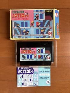 エレベーターアクション ファミコン ソフト レトロゲームのサムネイル
