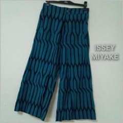 ISSEY MIYAKE　ジャガード織　袴　巻きワイドパンツ　銀タグ ISSEY MIYAKE ジャガード織 袴 巻きワイドパンツ 銀タグ - メルカリ