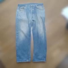 Levi's 501 66後期　裏ボタン6　後裏ポケットチェーンステッチ　黒カンのサムネイル