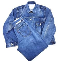 sacai levi'sデニム セットアップ 上2 下3 - メルカリ