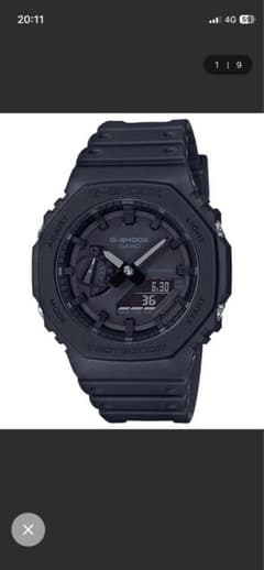 (新品・未使用)G-SHOCK GA-2100-1A1JFのサムネイル