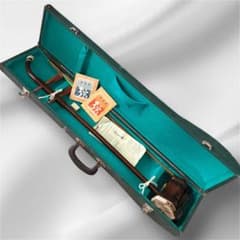 二胡 】敦煌牌入門向け 本皮仕様 南胡 木製本体 弦・駒付 ハードケース