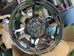 激レア　希少　185 ハイラックスサーフ　純正 ホイール　メッキ　16インチのサムネイル