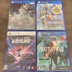 W707 PS4 PS5 ソフト 4本セット まとめ売り - メルカリ