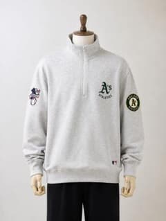 MLB Oakland Athletics ハーフジップ スウェットのサムネイル