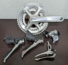 シマノ 105 5800 シルバー コンポセット (ブレーキ無し) シマノ 105 5800 シルバー コンポセット (ブレーキ無し) - メルカリ